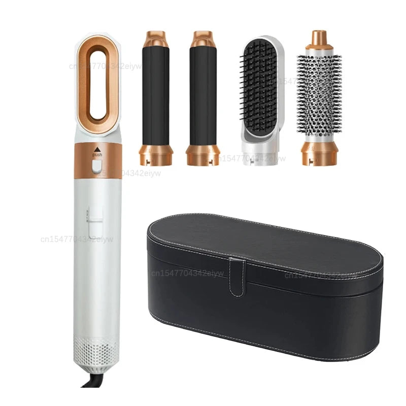 Hot Air Styler Comb 5 in 1 Hair Dryer Automatic Hair Curler Professional Hair Straightener For Dyson Airwrap Household