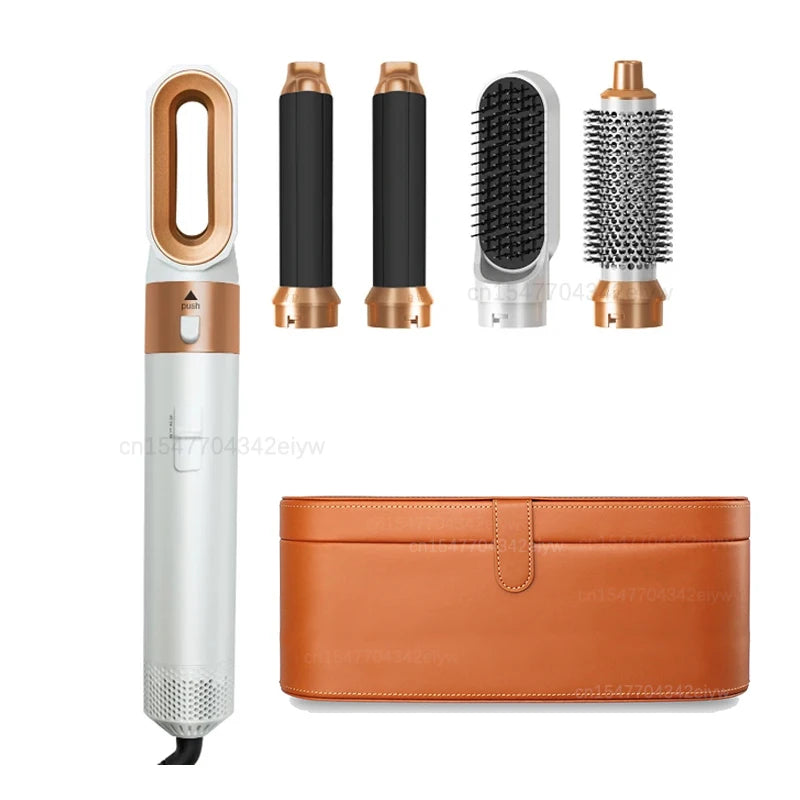 Hot Air Styler Comb 5 in 1 Hair Dryer Automatic Hair Curler Professional Hair Straightener For Dyson Airwrap Household