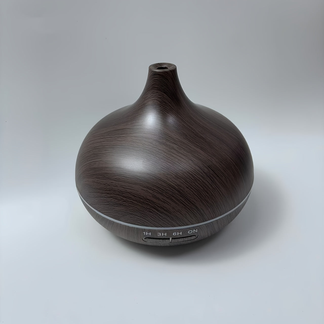 Soundwave technology 550ml Aroma Diffuser Humidifier with Wood Grain Design, 7-Color Night Light, Timer Setting, USB Powered - Quiet Desktop Diffuser for Office, Bedroom, Cafe, Yoga